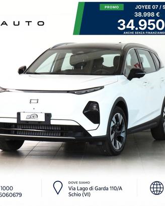 BESTUNE JOYEE 07 PLUG-IN-1.300 km · Garanzia 5 ann