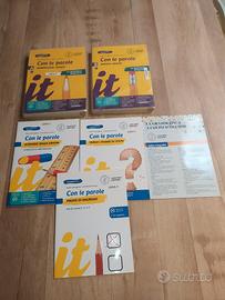 libri grammatica scuole medie con le parole A + B