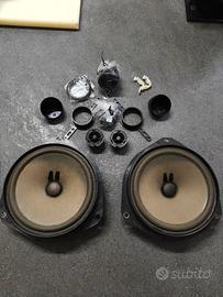 casse woofer e tweeter 6 pollici