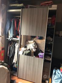 Armadio 2 ante con specchio