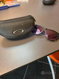 Oakley Frogskins Matte Black Violet Iridium 24-298