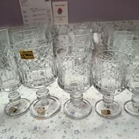 Calici/ vintage/cristallo/Crystal Abestrich/spina