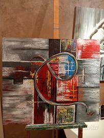 quadri acrilico su tela