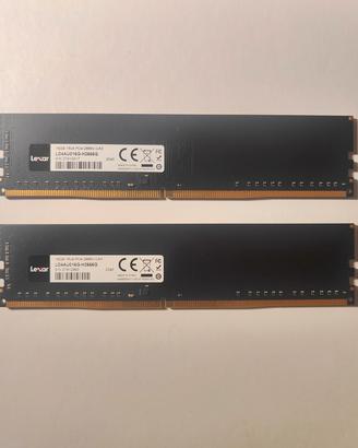 RAM DDR4 32GB 2666MHz PC KIT LEXAR LD4AU016G-H2666