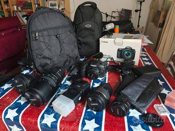 CANON EOS 90D + OTTICHE TAMRON E ACCESSORI