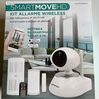 Telecamera Kit allarme Wirelles motorizzata.