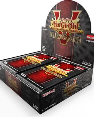 Yu Gi Oh! Box 24 bustine ita Collezione Rarità V
