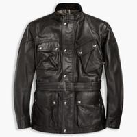 Giaccone Belstaff - pelle vitello nuovo - tg 42-46