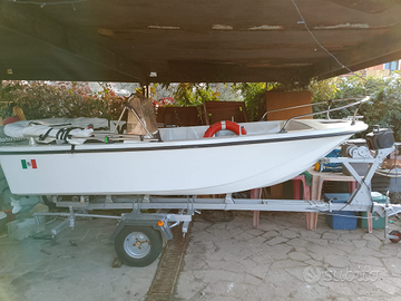 Barca 4m motore 35 cavalli