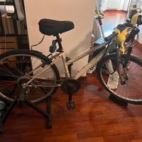 Rullo per bicicletta allenamento indoor
