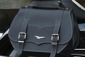 Borse laterali in pelle Moto Guzzi