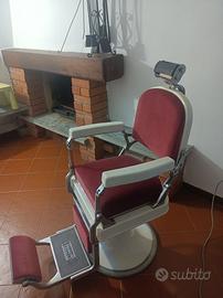 Poltrona da barbiere vintage F.lli Zerbini- Torino