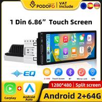 Autoradio 1 din android podofo