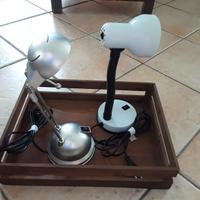 2 abat jour lampade da tavolo o da comodino