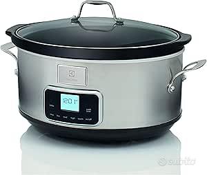 Electrolux Esc7400 Slow Cooker, Pentola Elettrica