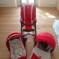 TRIO Inglesina Evo Zippy + seggiolino Bebè Confort