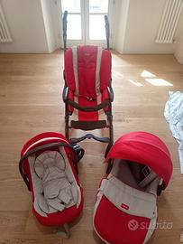 TRIO Inglesina Evo Zippy + seggiolino Bebè Confort
