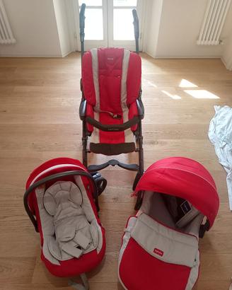 TRIO Inglesina Evo Zippy + seggiolino Bebè Confort