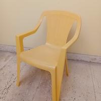 Sedia in plastica per bambini 