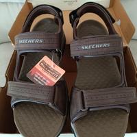 Sandali Uomo Skechers Tresmen Garo chocolate 43