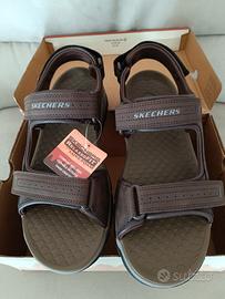 Sandali Uomo Skechers Tresmen Garo chocolate 43