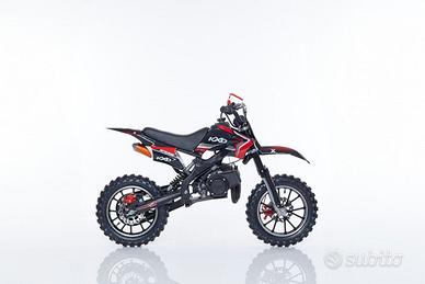 MOTO MINICROSS BAMBINO Z-TECH 10/10 ROSSO NERA