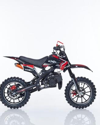MOTO MINICROSS BAMBINO Z-TECH 10/10 ROSSO NERA