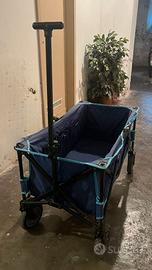 Carrello 4 ruote pieghevole