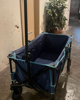 Carrello 4 ruote pieghevole