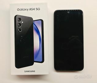 Samsung Galaxy A54 128 GB + 2 cover vetro schermo