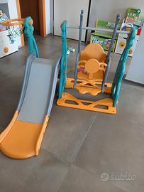 gioco scivolo altalena bambini