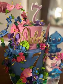Torta scenografica Stitch