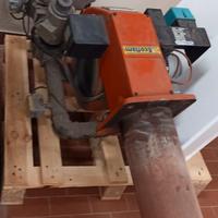 Bruciatore Ecoflam da 697 kW con valvola gas Dungs