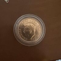 Sterlina 1° incoronazione Re Carlo 2023