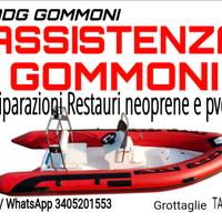 Riparazioni Gommoni Restauri OFF. Nautica
