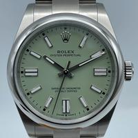 Rolex Oyster Perpetual Pistacchio 41mm  Nuovo 2025