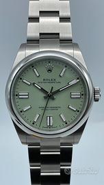Rolex Oyster Perpetual Pistacchio 41mm  Nuovo 2025