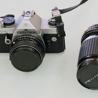PENTAX MX (2 corpi) con vari obiettivi originali
