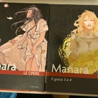 Lotto 2 albi milo manara le opere il gioco 1-2-3-4