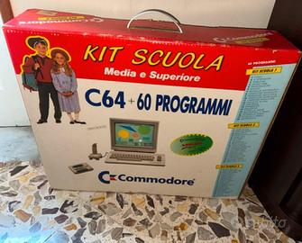 Commodore 64 C Kit Scuola Vintage COME NUOVO