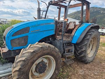 TRATTORE CON CABINA BRUCIATA LANDINI GHIBLI 100CV 