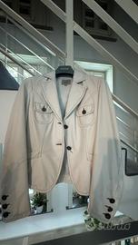 Blazer in pelle Combipel