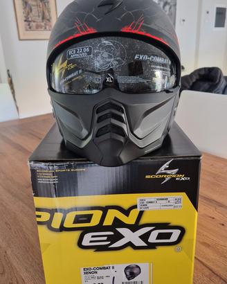 Casco JET  SCORPION EXO-COMBAT  II XL ECE 22.06
