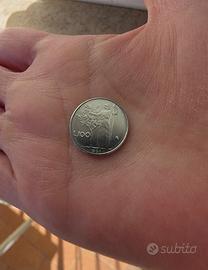 Moneta 100 Lire piccole Repubblica Italiana 1991