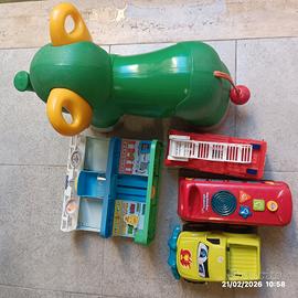 Elefante Cavalcabile, Centro Comm. Peppa,3macchine