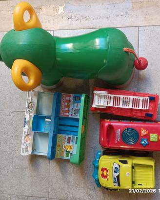 Elefante Cavalcabile, Centro Comm. Peppa,3macchine