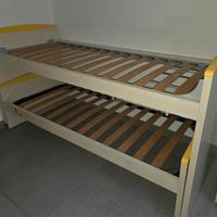 letti scorrevoli con materasso