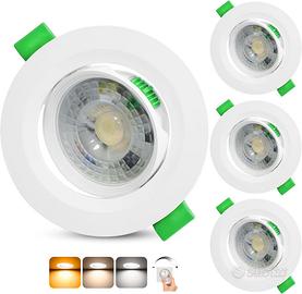 Faretti LED da Incasso per Cartongesso Dimmerabili