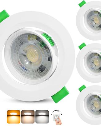 Faretti LED da Incasso per Cartongesso Dimmerabili