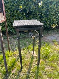 Piastra gas barbecue